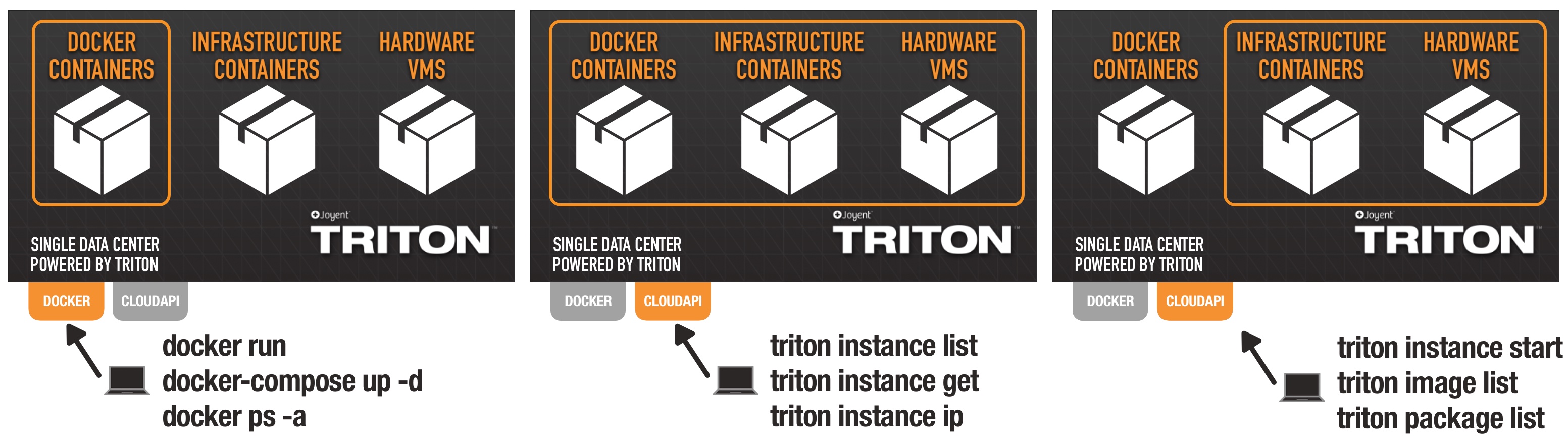 Docker Remote API and CloudAPI work side-by-side on Triton